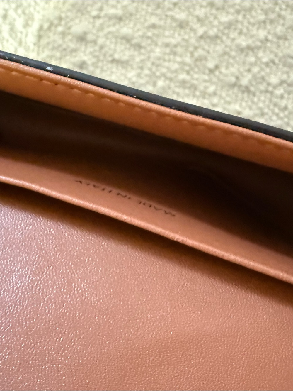 Celine Triomphe Chain Flap Bag - Picture 6 of 8